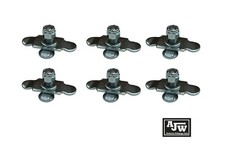 6 x Unwin Butterfly Clip 27.5mm Minibus Seat Quick Release Fixing Camper Koller