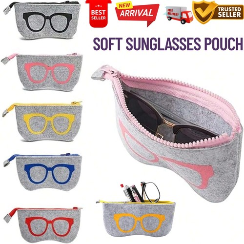 Soft sunglasses pouch - soft,