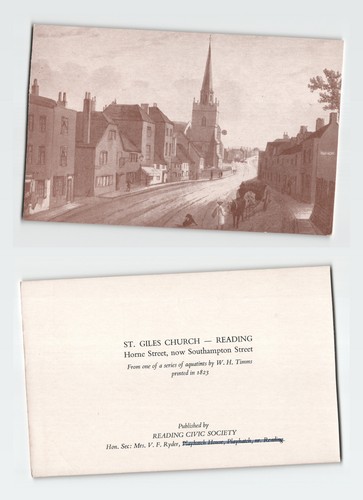 Vintage postcard giles - postcard,