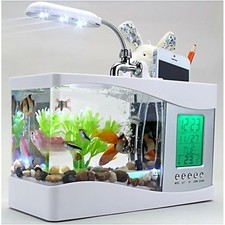Mini USB Desktop Aquarium LCD