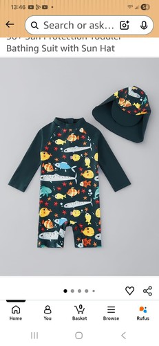 Sun protection swim suit - sun,