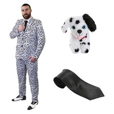 DALMATIAN SUIT MENS COSTUME