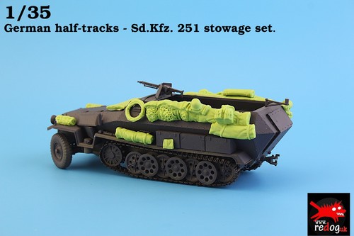 Redog german half track - 1/35,