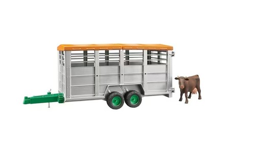 Bruder livestock trailer - livestock, with