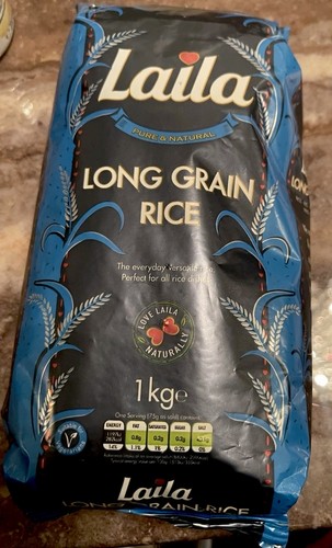 Laila long grain rice 1kg - long,