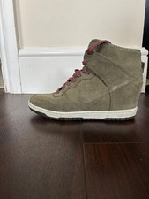 NIKE GREEN HIGH TOPS WEDGE