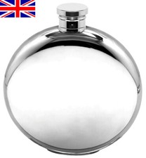 6oz round sheffield pewter - 6oz,