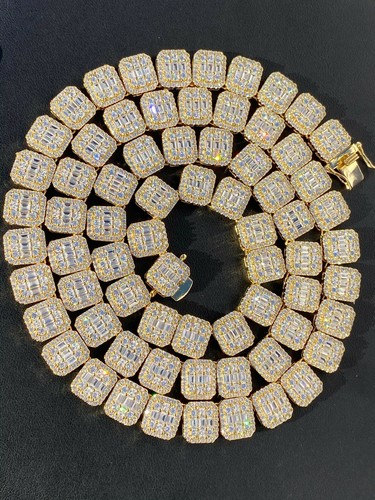 Mens baguette chain bracelet - mens,