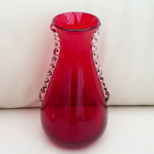 Vintage whitefriars Ruby Red /
