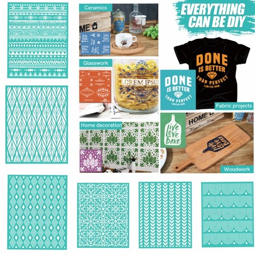 Silkscreen stencil reusable - silkscreen,