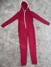 Plain red pijamas - red, sleepsuit
