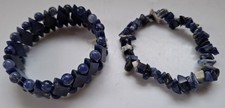 TWO VINTAGE SODALITE POLISHED