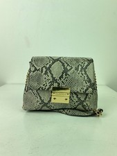 Carvela Grey Snake Print Faux