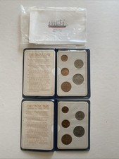 2 x BRITAINS DECIMAL COIN SET