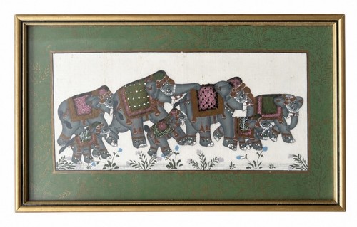 Hand painted indian - hand,