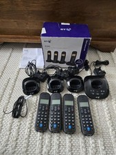 BT 3880 Quad Cordless Phone Set Nuisance Call Blocker, Answer Machine 4 Handsets