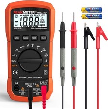 Digital Multimeter,Multimeter Tester, High Sensitivity Voltmeter Ammeter