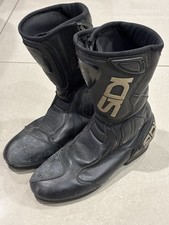 mens Black sidi motorcycle boots size 8