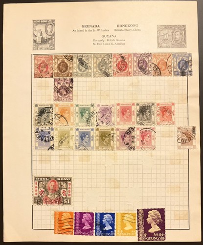 Hong kong kgv - kgvi, stamp