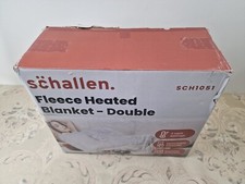 Schallen Premium Comfort Electric Heated Blanket, Remote Control with 3 Heat Set