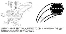Mountfield cutter deck belt - cutter,