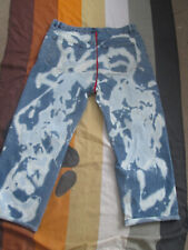 KJ  MENS REAR ZIP SKINHEAD BLEACHERS JEANS   FETISH     36" WAIST