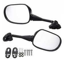 Black Motorcycle Rear View