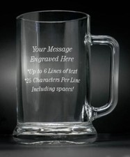 Personalised pint glass - pint,
