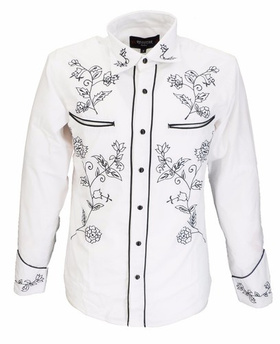White black western cowboy - western,
