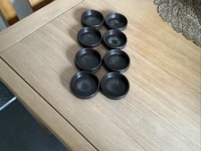  Heavy Duty Caster Cups Furniture Floor Protector  2.5ins 6.5 cms  diameter x 8 