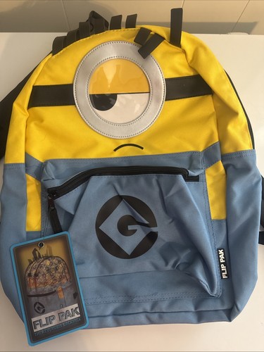 Minion flip pack bookbag - minion,