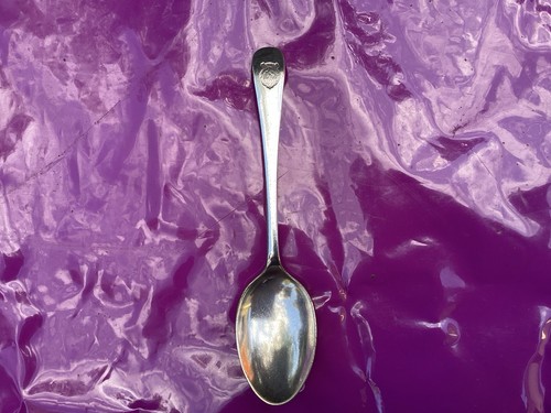 Vintage tea spoon - naffi, silver