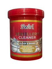 Jewellery Cleaner Liquid With Basket Cleans & Shines Silver Gold Diamonds 145ml