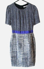 LK Bennett Brenda Tweed Pencil Dress UK 6 Tailored Skirt Blouse Style