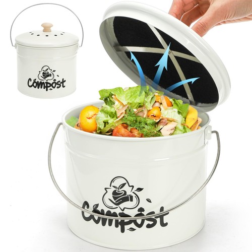 Small kitchen compost bin - kitchen,