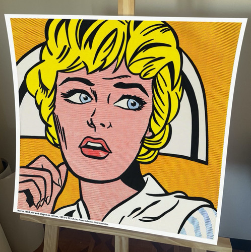 Nurse roy lichtenstein - nurse,