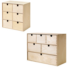 Ikea Moppe Mini Wooden Chest