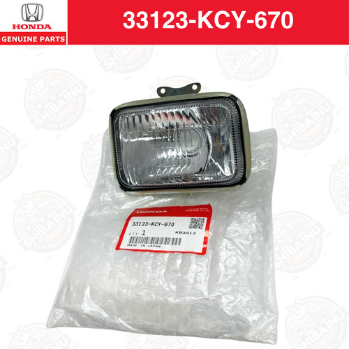 Honda genuine headlight lens - honda,
