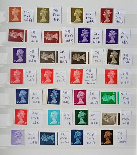 Machins pre decimal 1967 70 - pre-decimal, 1967-70