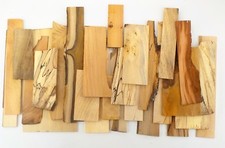 Thin hardwood board offcuts