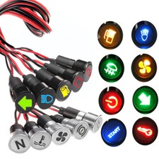 Pre-wried Symbol 12mm LED Dash