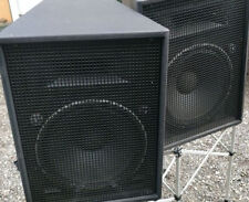 2x Peavey Messenger UL15 Passive PA Speakers - Perfect working order
