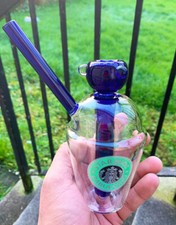 Smoking Pipe Glass Cup Shape