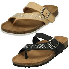 Ladies Down To Earth Diamante