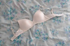 30B M&S Angel Bra White Soft