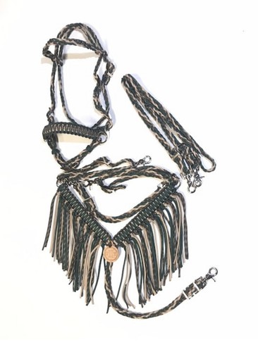 Pony fringe breast collar - fringe, tack