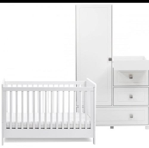 Silver cross soho cot bed - silver,
