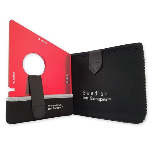 Swedish ice scraper windscreen - ice,