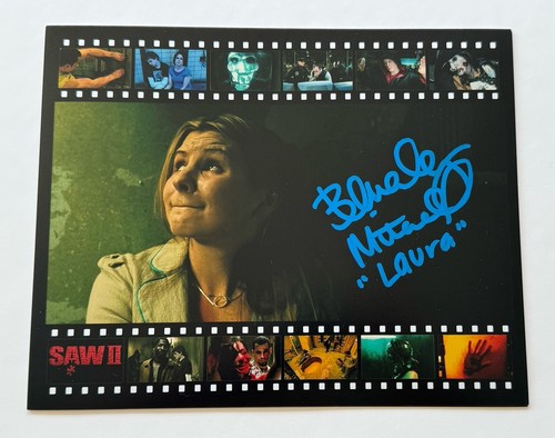 Beverley mitchell signed saw - mitchell,