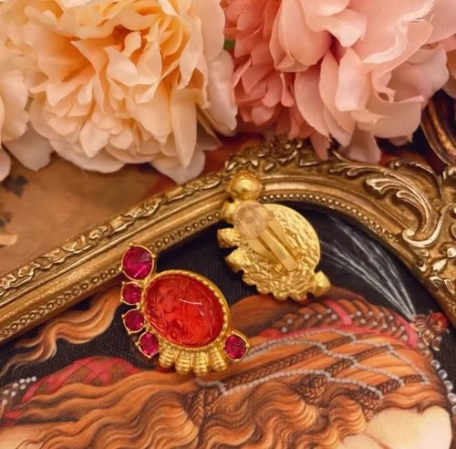 Victorian inspired red - inspired,
